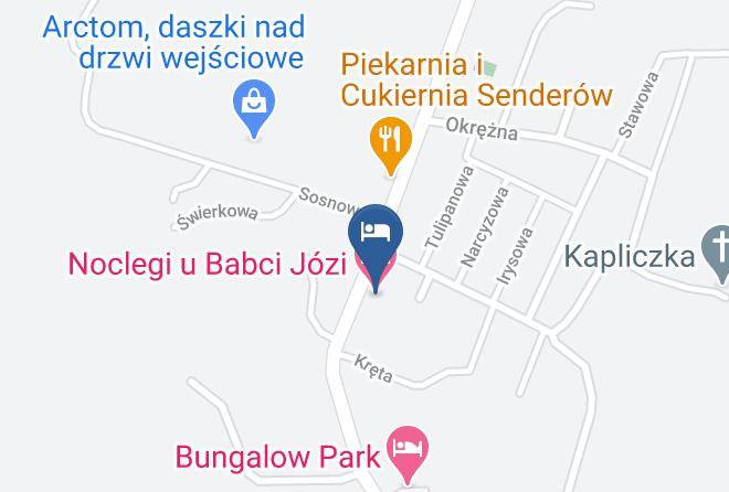 Oswiecimski - Noclegi U Babci Jozi Maps