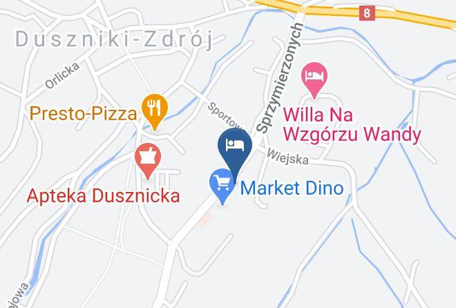 Klodzki - Noclegi U Ewy Maps