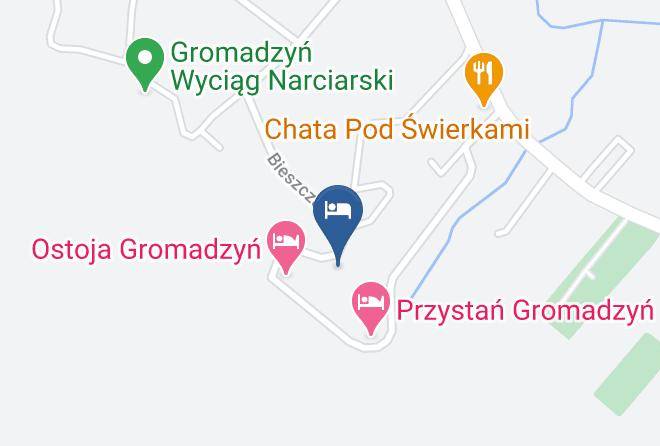 Bieszczadynty - Noclegi U Izy Maps