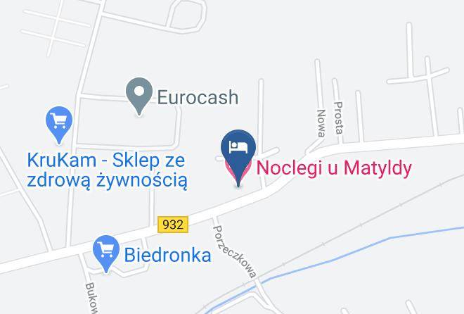 Wodzislawski - Noclegi U Matyldy Maps