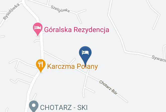Tatrzanski - Noclegi U Sabalow Maps