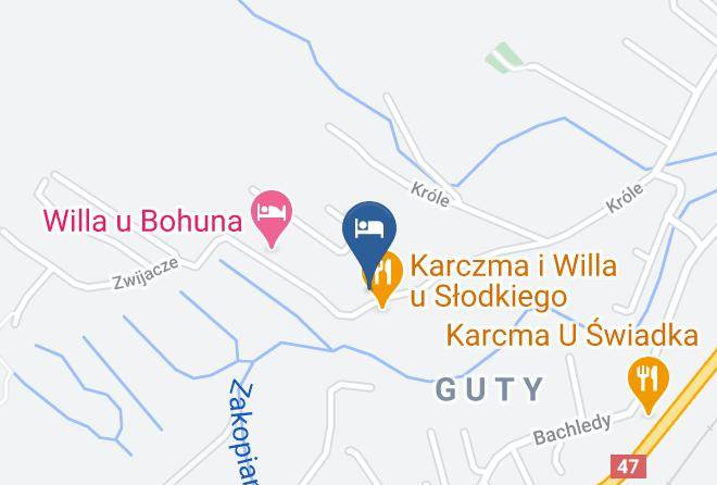 Tatrzanski - Noclegi U Slodkiego Maps