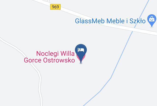 Nowotarski - Noclegi Willa Gorce Ostrowsko Maps
