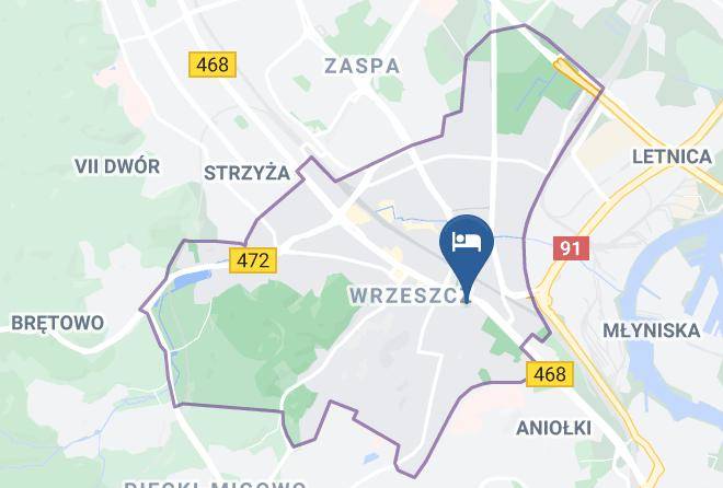 Gdansk - Noclegi Wrzeszcz Maps