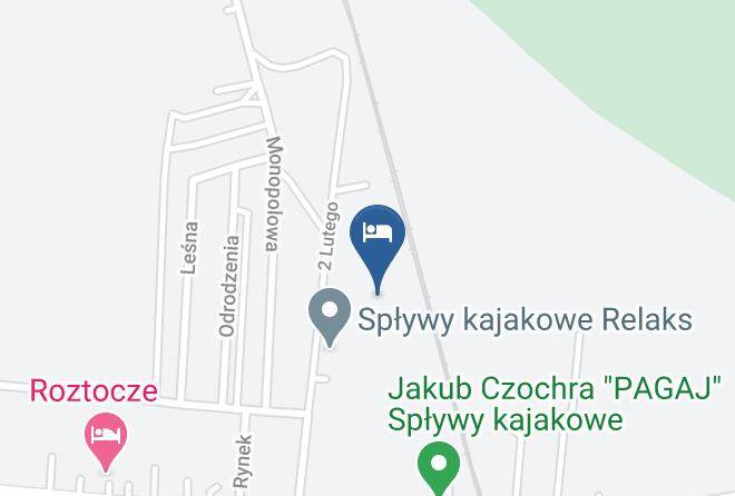 Noclegi Zwierzyniec Ostoja Map