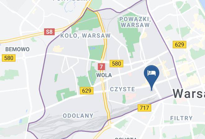 Warsaw - Noclegi4u Maps