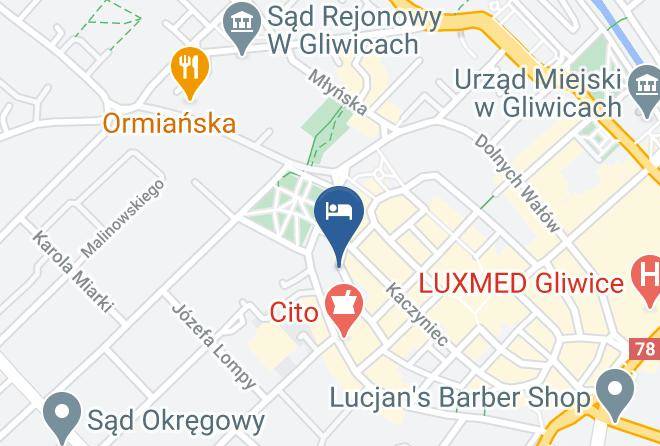 Gliwice - Noclegwgliwicach Maps