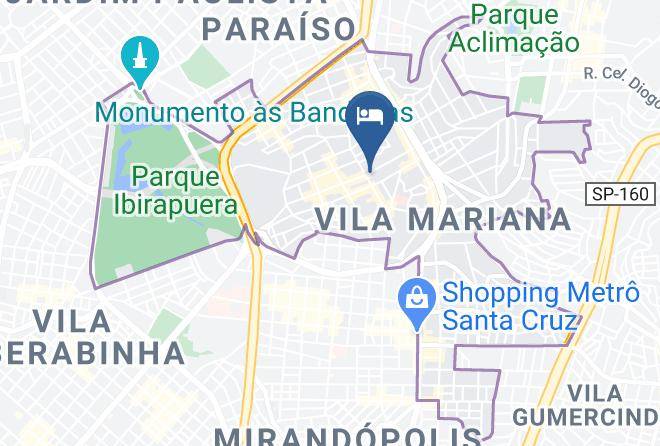 Sao Paulo Vila Mariana - Nod Hotel Maps