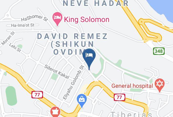 Tiberias - Arazim Complex Maps
