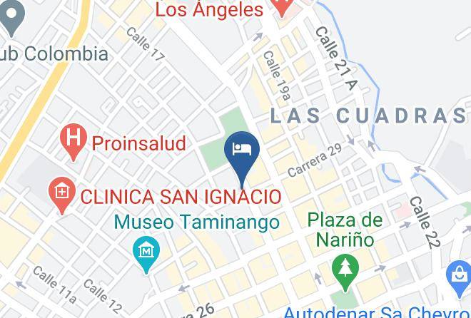 Pasto - Nogal Suite Hotel Maps