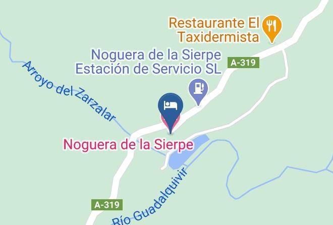 Jaen - Noguera De La Sierpe Hotel Maps
