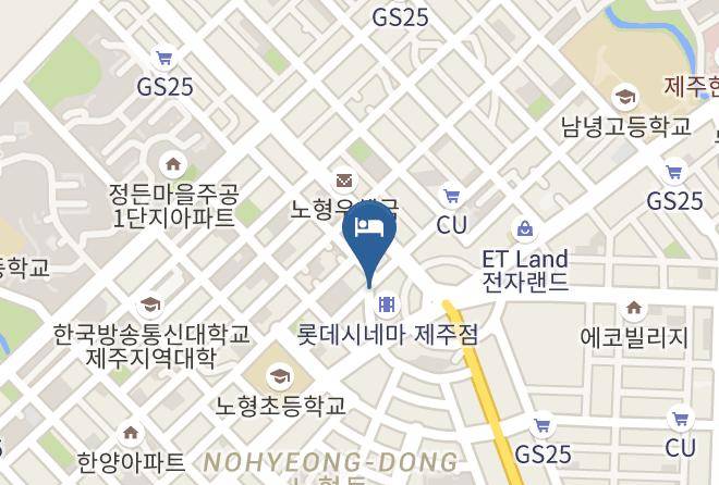 Jejusi - Nohyung Hotel Maps