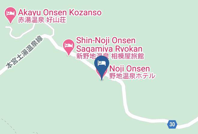 Fukushima City - Noji Onsen Hotel Maps