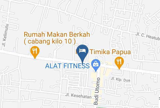 Noken Hotel Timika Map