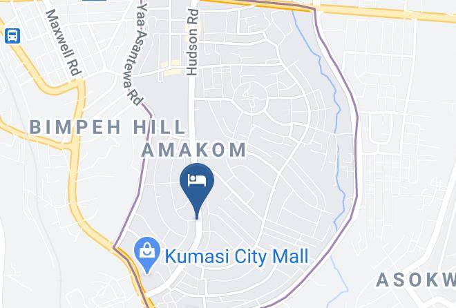 Kumasi - Noks Hotel Limited Maps