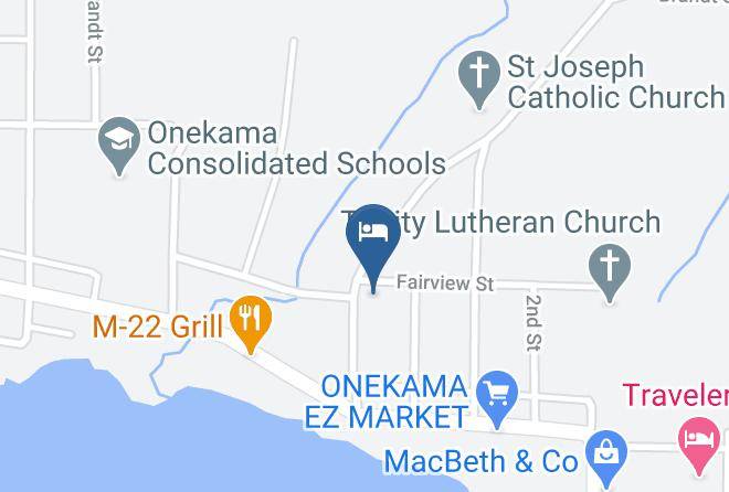 Manistee County - Nola's Onekama Hideout Maps