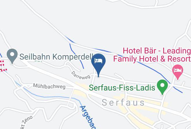 Landeck - 4 Stern Hotel Noldis Serfaus Maps