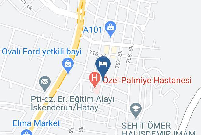 Iskenderun - Nolina Konaklari Maps