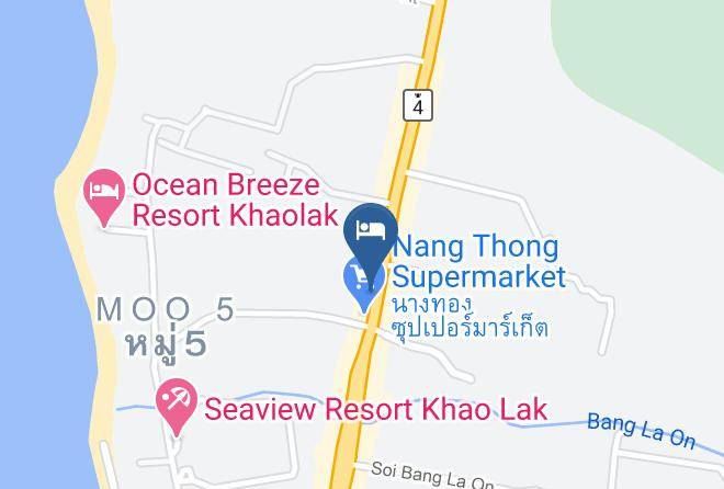 Amphoe Takua Pa - Nom's Family Restaurant & Bungalows Maps