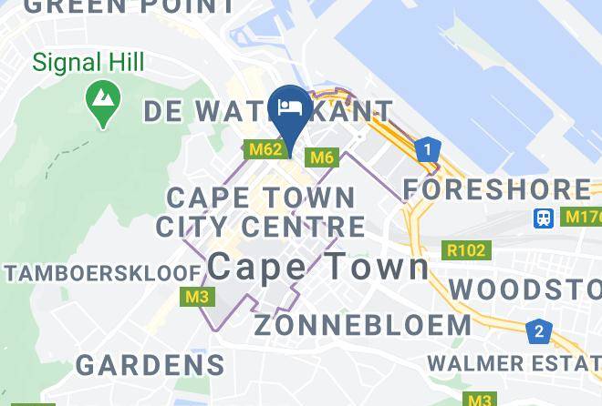 City Of Cape Town - Nomad Boutique Backpackers Maps