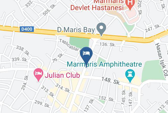 Marmaris - Nomad Hotel Maps