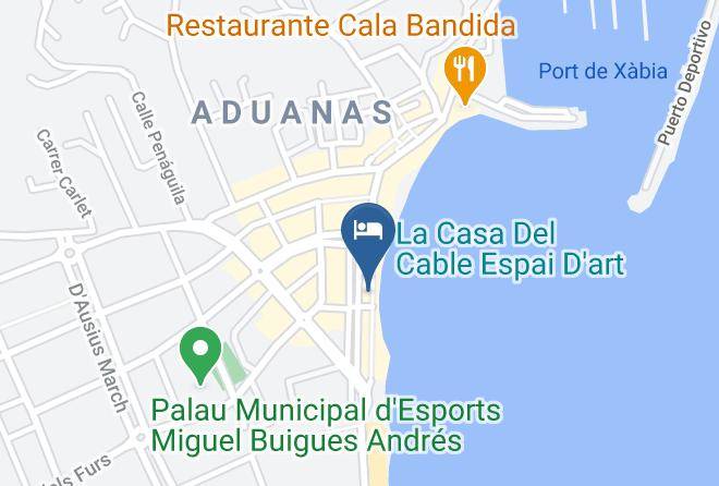 Alicante - Nomad Hotel Xabia Port Maps