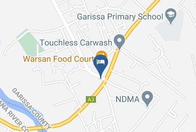 Garissa - Nomad Palace Hotel Garissa Maps