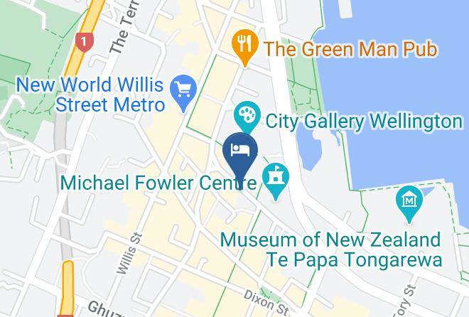 Wellington - Nomads Capital Hostel Wellington Maps