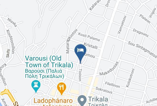 Trikala - Nomads Meteora Maps