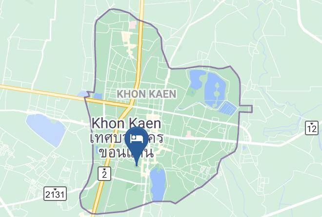 Amphoe Mueang Khon Kaen - Non C Park Hotel Maps