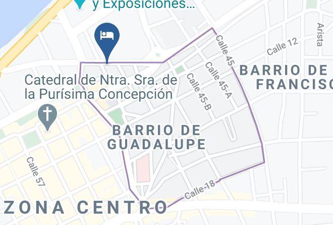 Campeche Barrio Guadalupe - Nonna Mia Maps