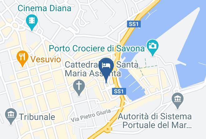 Savona - B&b Nonna Rina Maps