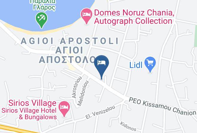 Khania - Nontas Hotel Maps
