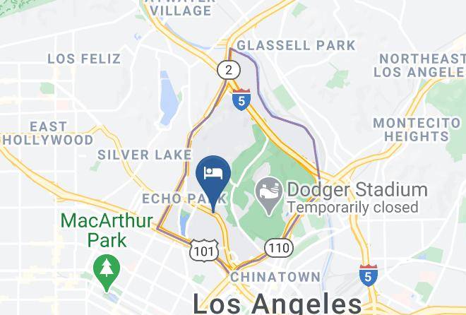 Los Angeles - Noon On Sunset Hill Maps
