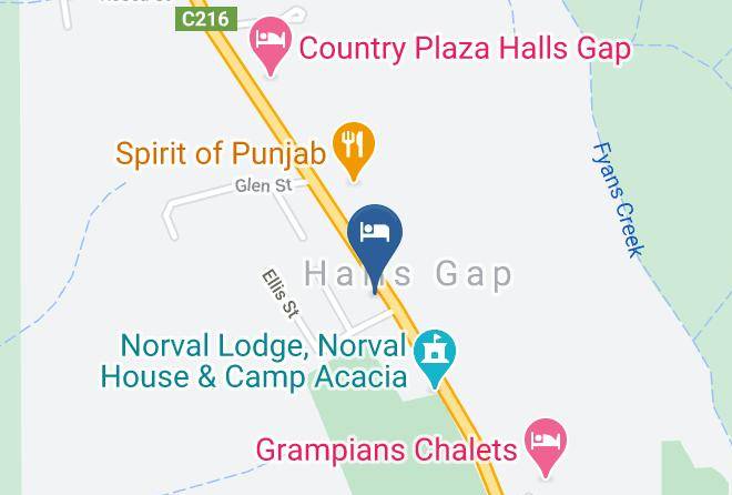 Northern Grampians - Golton In The Gap Maps
