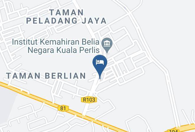 Kuala Perlis - Noor Boutique Hotel Maps