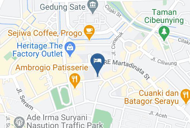 Noor Hotel Bandung Map