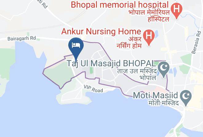 Bhopal - Noor Us Sabah Palace Maps