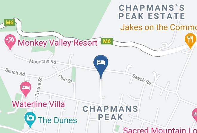 City Of Cape Town - Raven's Nest Accommodation & Adventures Maps