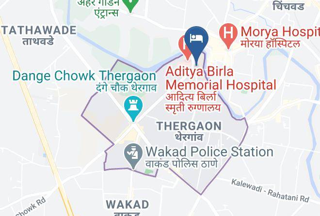 Chinchwad - Noorya Hometel Pune Maps