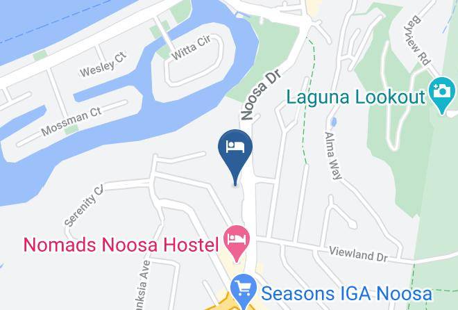 Noosa - Noosa Blue Resort Maps