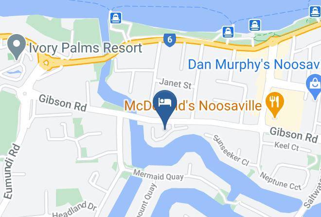 Noosa - Noosa Entrance Waterfront Resort Maps
