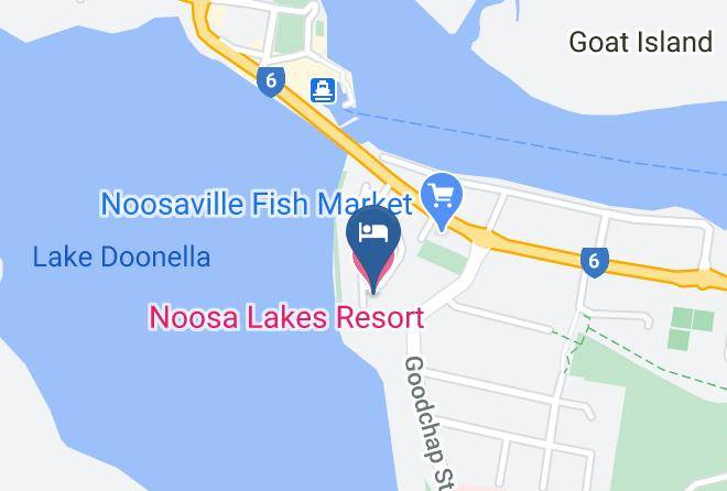 Noosa Lakes Resort Map
