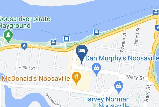 Noosa - Noosa River Sandy Shores Maps