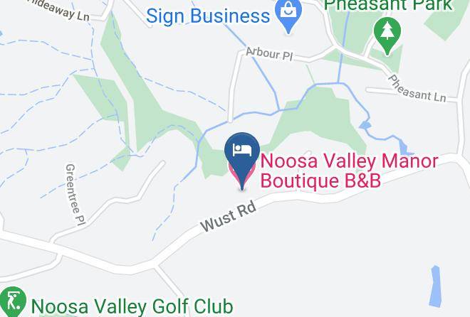 Sunshine Coast - Noosa Valley Manor Boutique B&b Maps