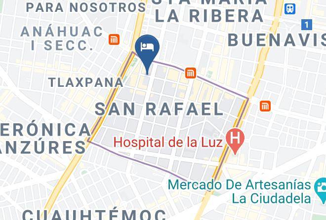 Cuauhtemoc - Noox Icazbalceta 80 Maps