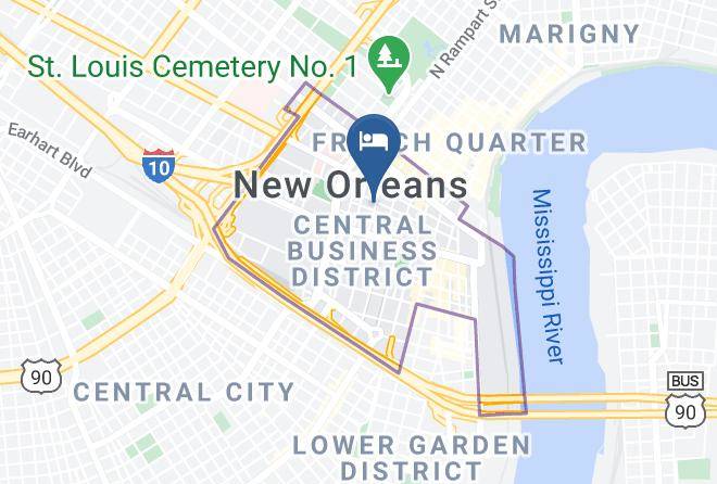Orleans Par - Nopsi Hotel New Orleans Maps