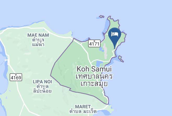 Amphoe Ko Samui - Nora Buri Resort Maps