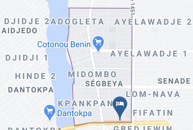 Cotonou - Nora Hotel Maps