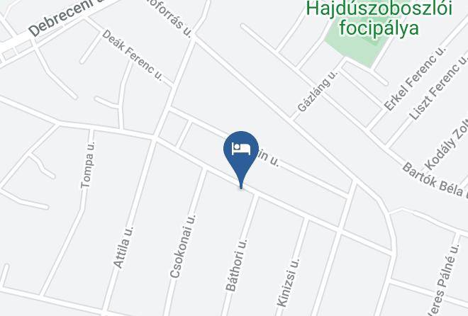 Hajduszoboszlo - Nora Vendeghaz Maps